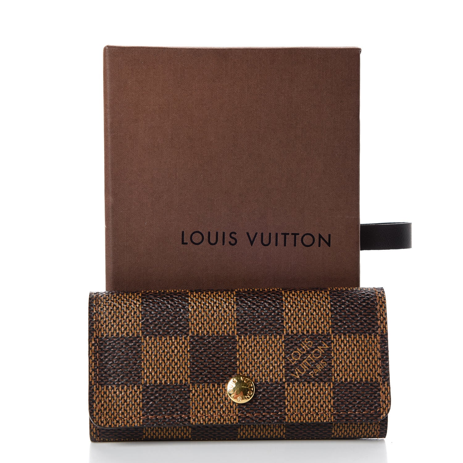 Louis Vuitton Damier Ebene Multicles 4 Key Holder 8 of 8