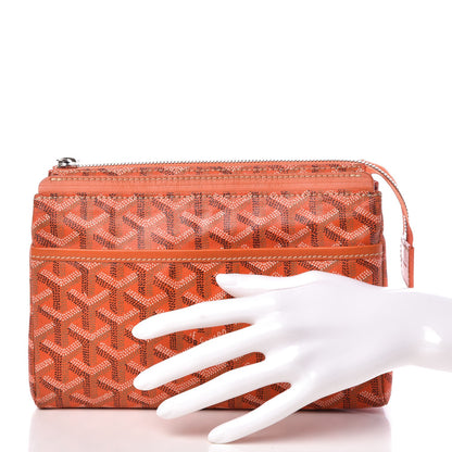 Goyard Goyardine Miroir Toiletry Bag PM Orange 2 of 12