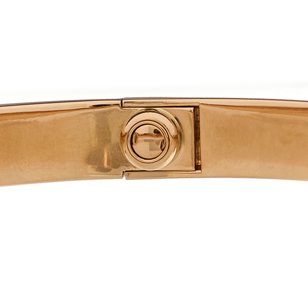 18K Pink Gold LOVE Bracelet 17