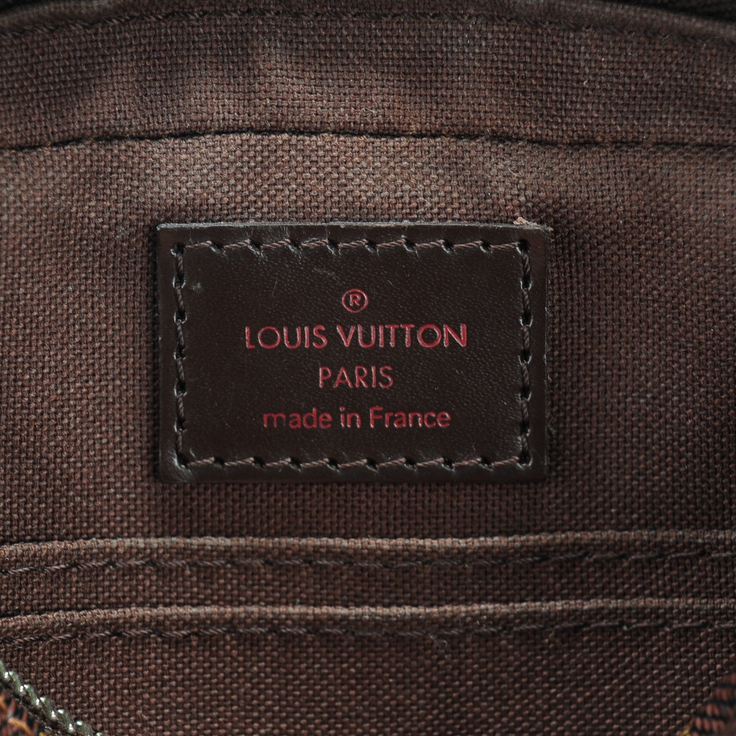 Louis Vuitton Damier Ebene Pochette Billets Macao 6 of 7