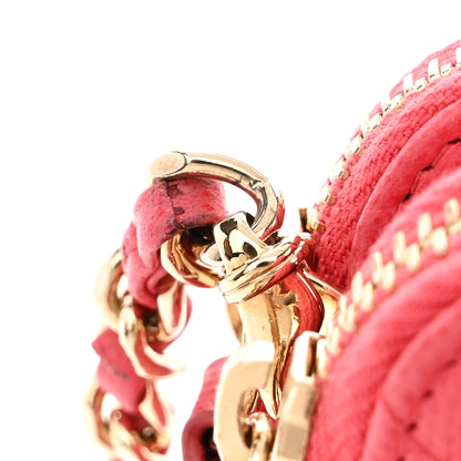 Chanel Caviar Quilted Small Clutch With Chain Pink 14 of 15