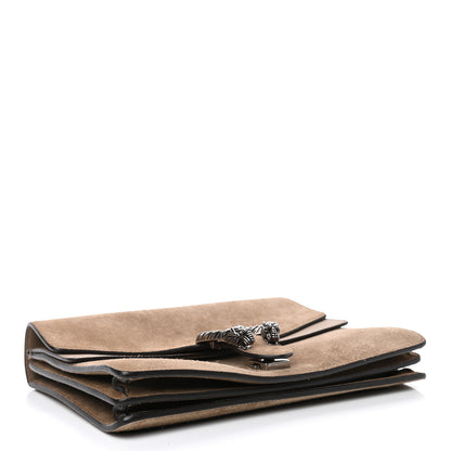 Gucci Suede Medium Dionysus Shoulder Bag Taupe 3 of 4