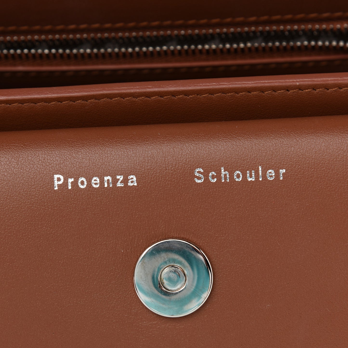 Smooth Calfskin Mini PS11 Classic Shoulder Bag Caramel