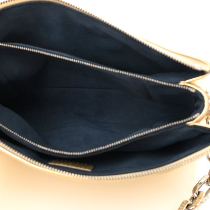 Louis Vuitton Lambskin Embossed Monogram Coussin PM Gold 6 of 14