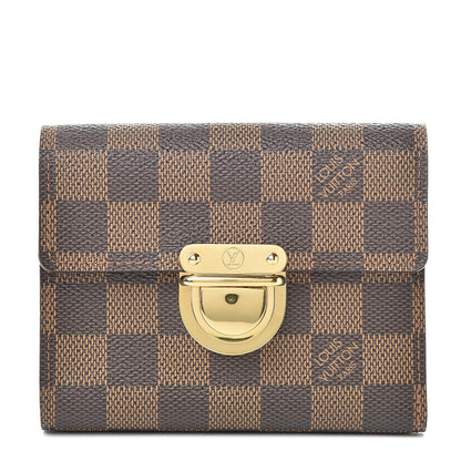 Louis Vuitton Damier Ebene Koala Compact Wallet 1 of 7