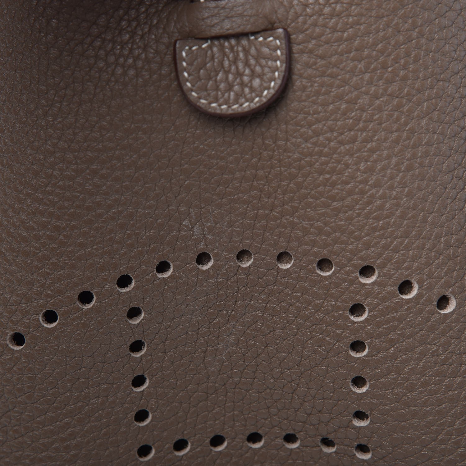 Hermes Taurillon Clemence Evelyne III PM Etoupe 8 of 12