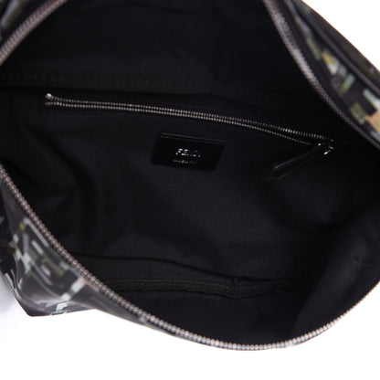 Fendi Nylon CamouFF Belt Bag Black Multicolor 5 of 11