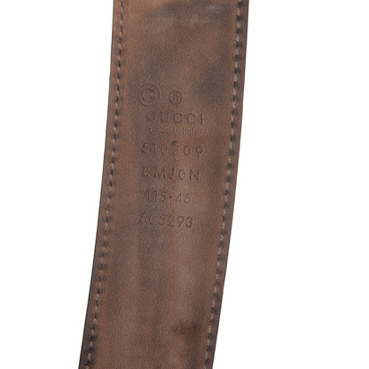 Gucci Guccissima Belt 115 46 Navy 4 of 9