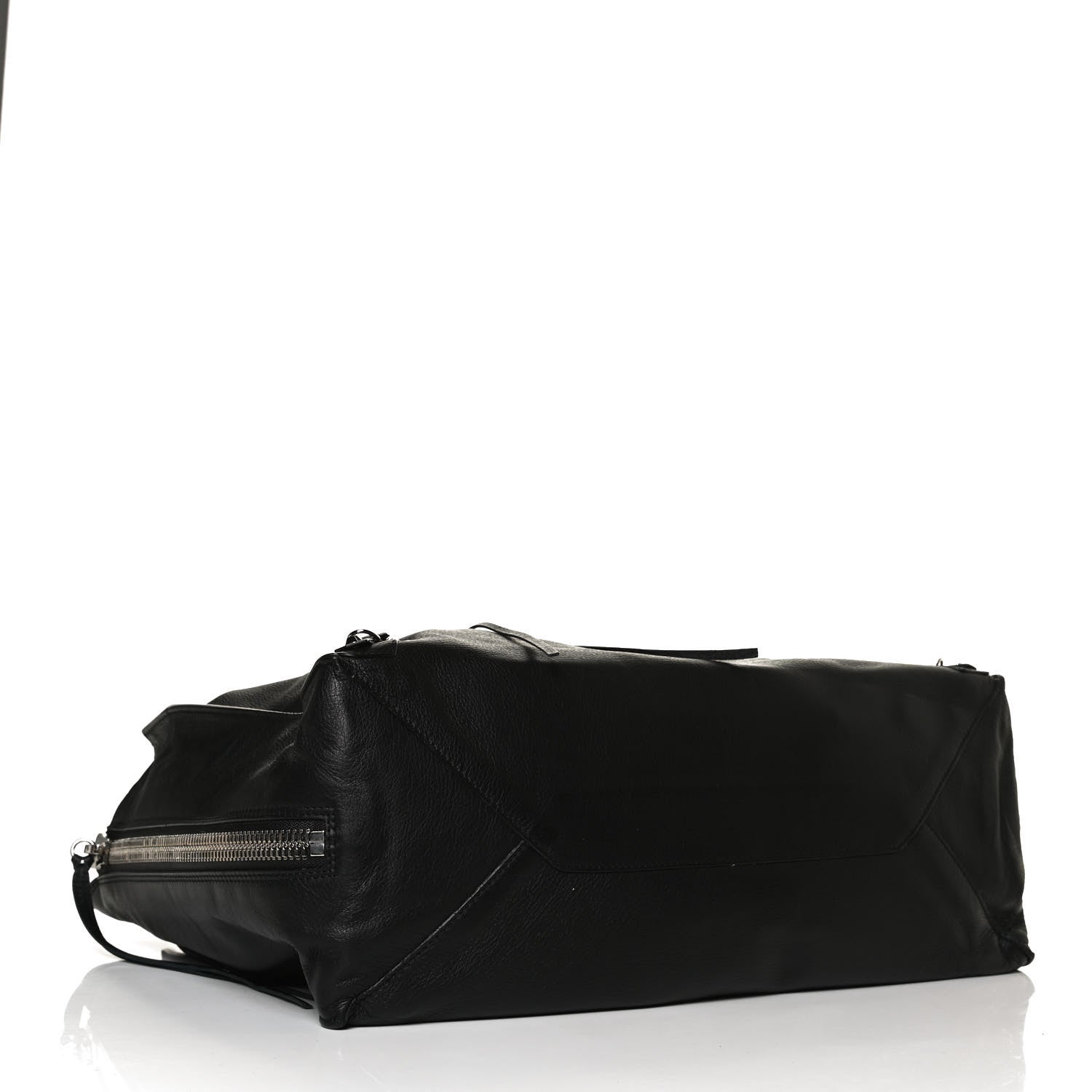 Balenciaga Supple Calfskin Papier A4 Zip Around Tote Black 4 of 14