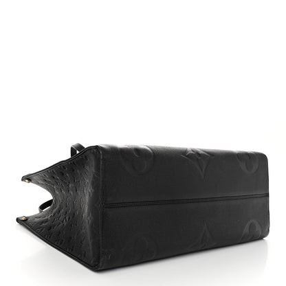 Louis Vuitton Empreinte Monogram Giant Onthego GM Black 4 of 11