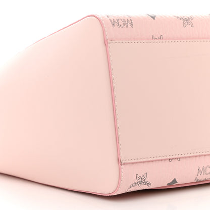 MCM Visetos Medium Aren Hobo Powder Pink 10 of 13