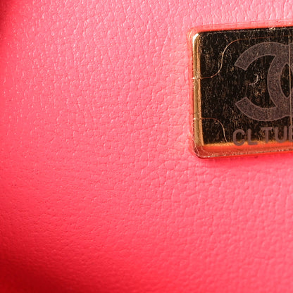 Chanel Lambskin Quilted CC In Love Heart Bag Pink 7 of 11