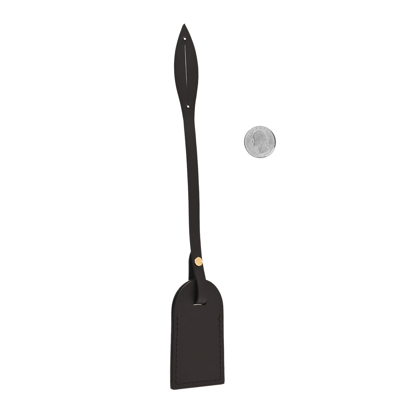 Calfskin Luggage Tag Ebene