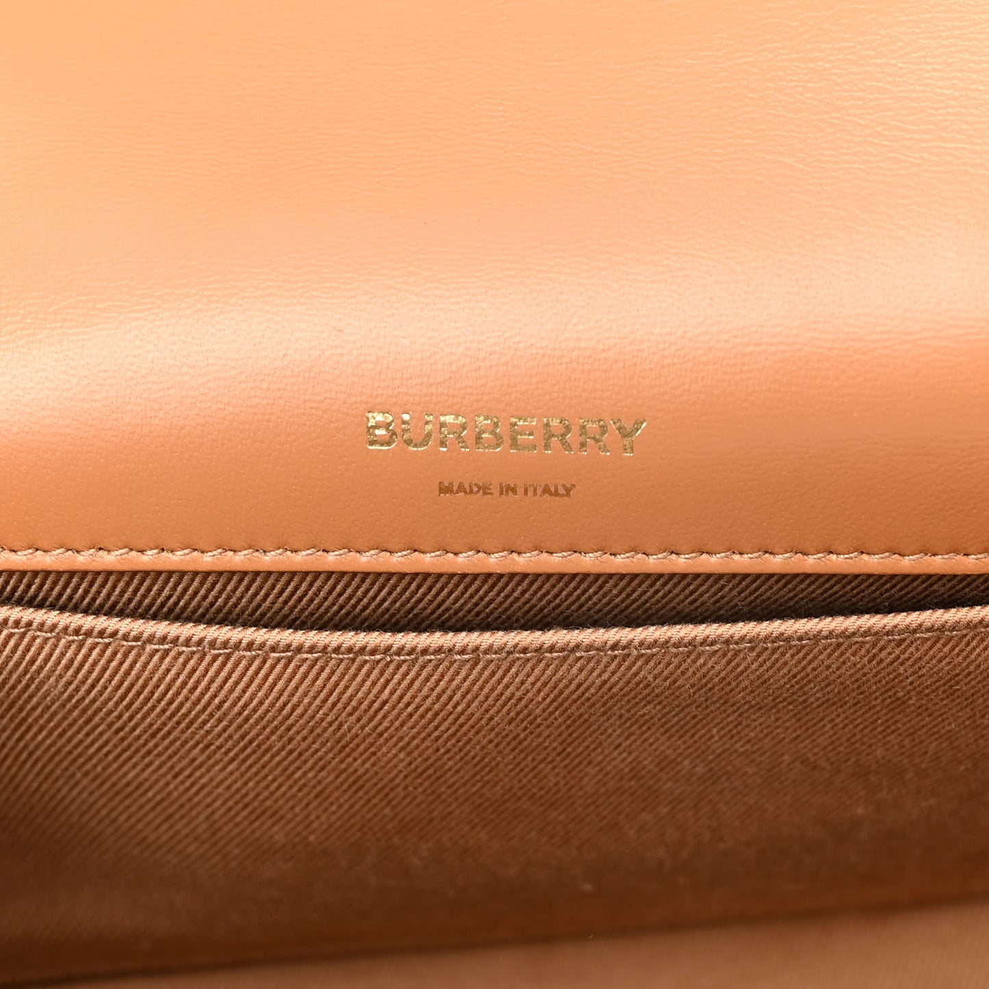 Lambskin Quilted Small Lola Bag Maple Brown