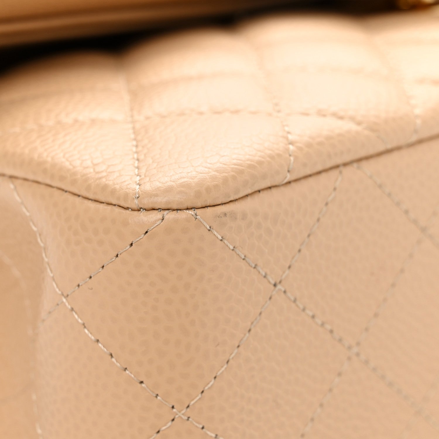 Chanel Caviar Quilted Small Double Flap Beige 11 of 16