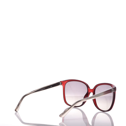 Gucci Square Frame Oversized Sunglasses GG3696/S Red 4 of 7