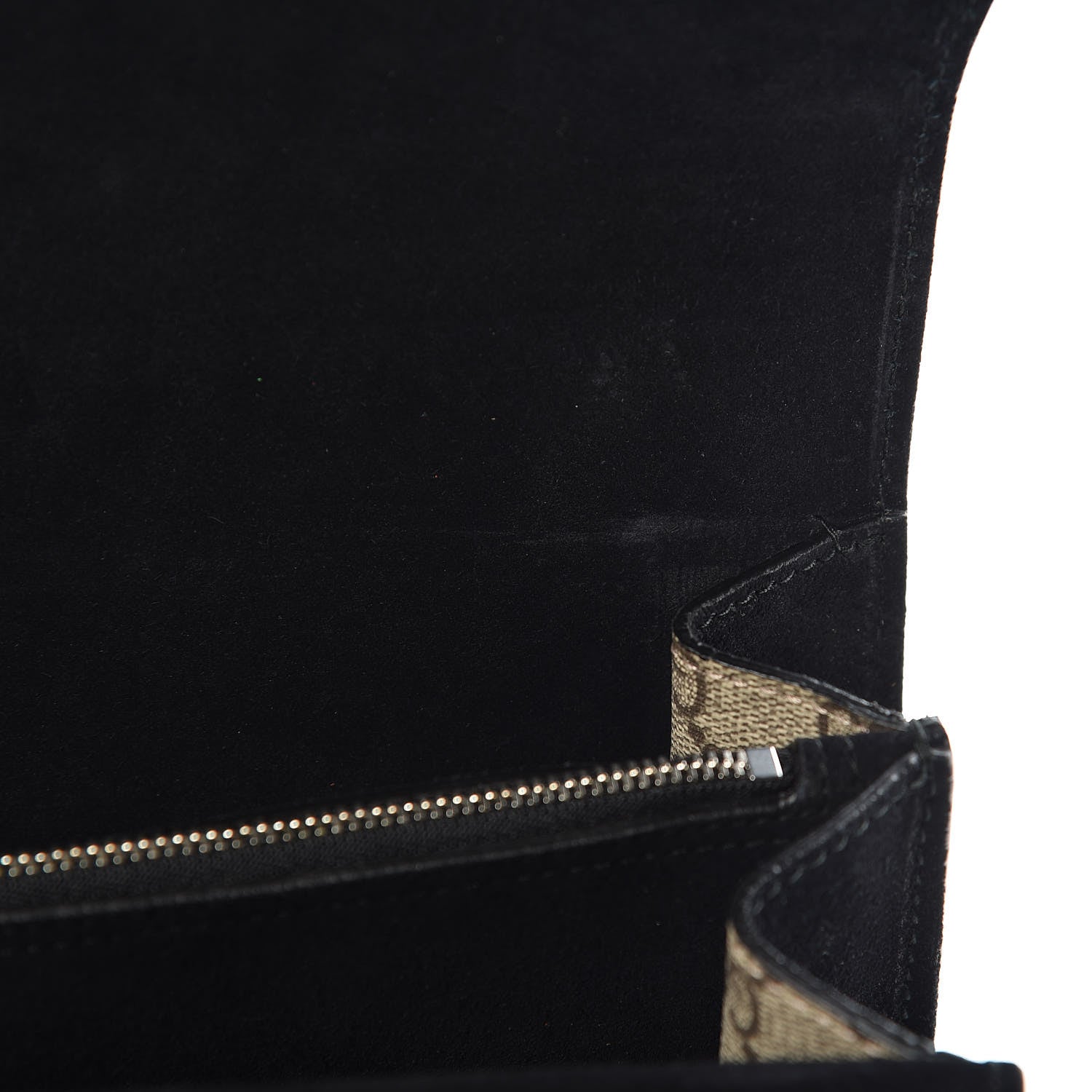 Gucci GG Supreme Monogram Medium Dionysus Shoulder Bag Black 10 of 11