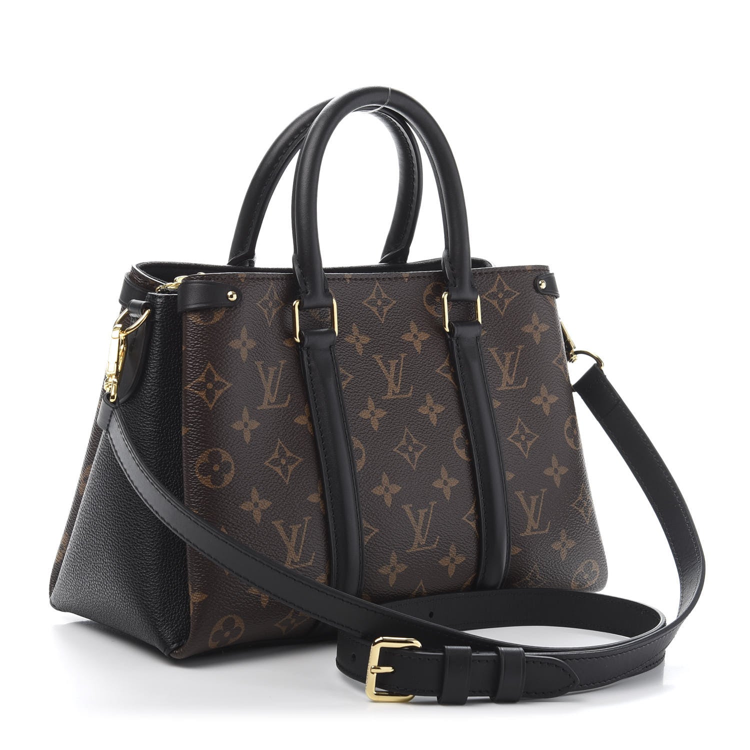 Louis Vuitton Monogram Soufflot BB Black 3 of 12