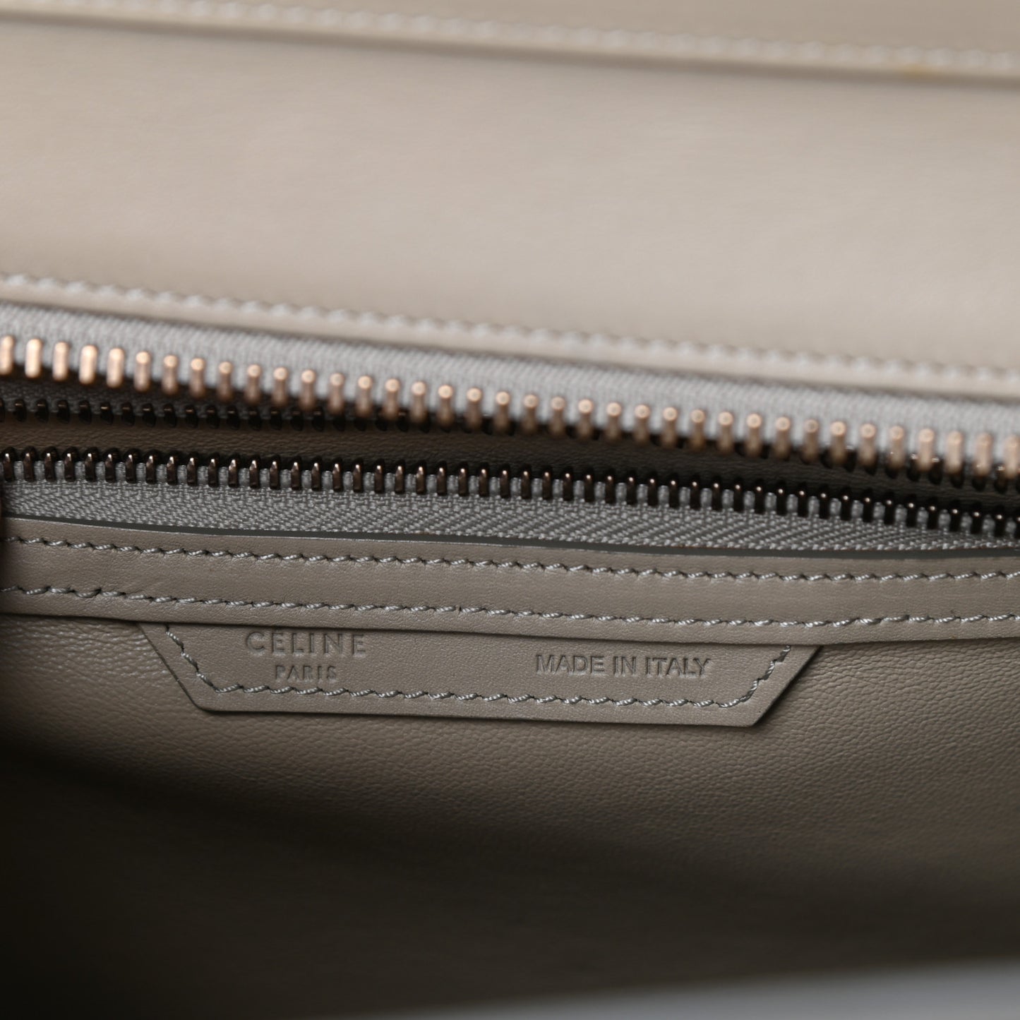 Smooth Calfskin Micro Luggage Mastic