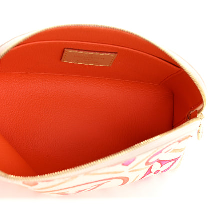 Louis Vuitton Monogram Tiles By The Pool Cosmetic Pouch Coral 5 of 7