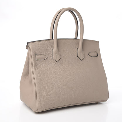 Hermes Togo Birkin 30 Gris Tourterelle 3 of 30