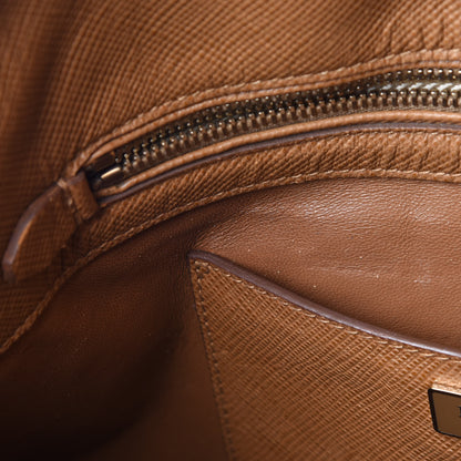 Prada Saffiano Cuir Open Promenade Tote Caramel 9 of 28