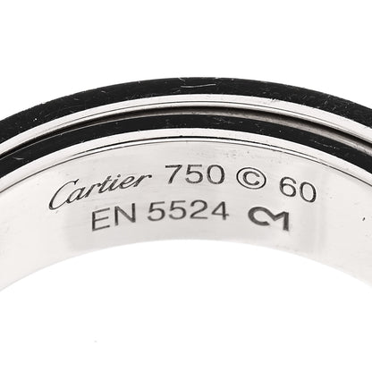 Cartier 18K White Gold 5.5mm Astro Ring 60 9.25 5 of 5