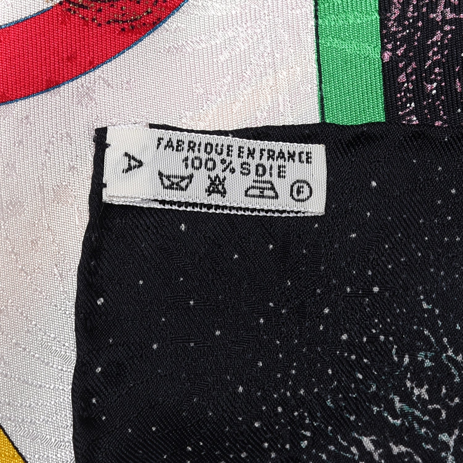 Hermes Silk Feux D'Artifice Scarf 90 5 of 5
