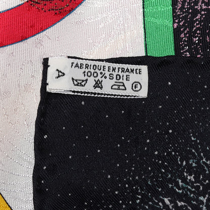 Hermes Silk Feux D'Artifice Scarf 90 5 of 5