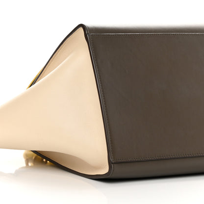Celine Elephant Calfskin Small Tri-Color Trapeze Yellow 8 of 14