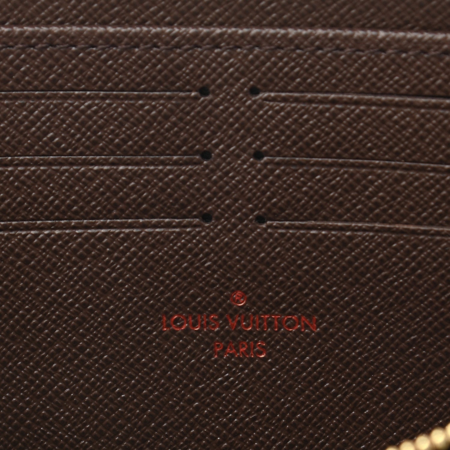 Louis Vuitton Damier Ebene Zippy Wallet 6 of 8