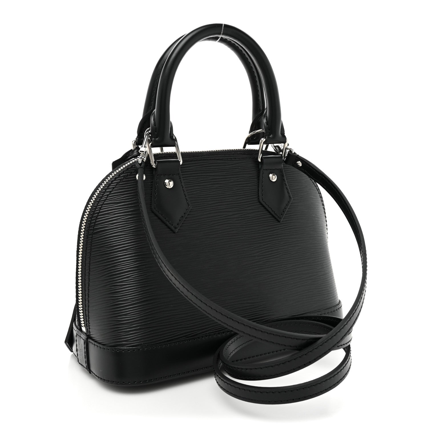 Louis Vuitton Epi Alma BB Black 2 of 7