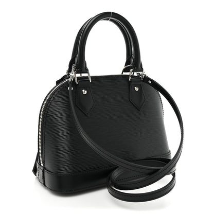 Louis Vuitton Epi Alma BB Black 2 of 7