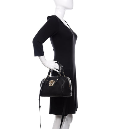 Versace Nappa Palazzo Bowler Black 3 of 14