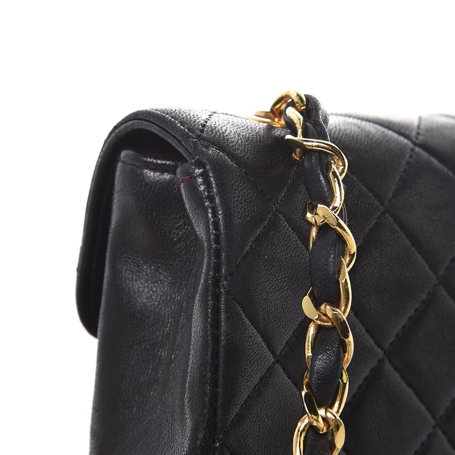 Chanel Lambskin Quilted Extra Mini Flap Black 13 of 13