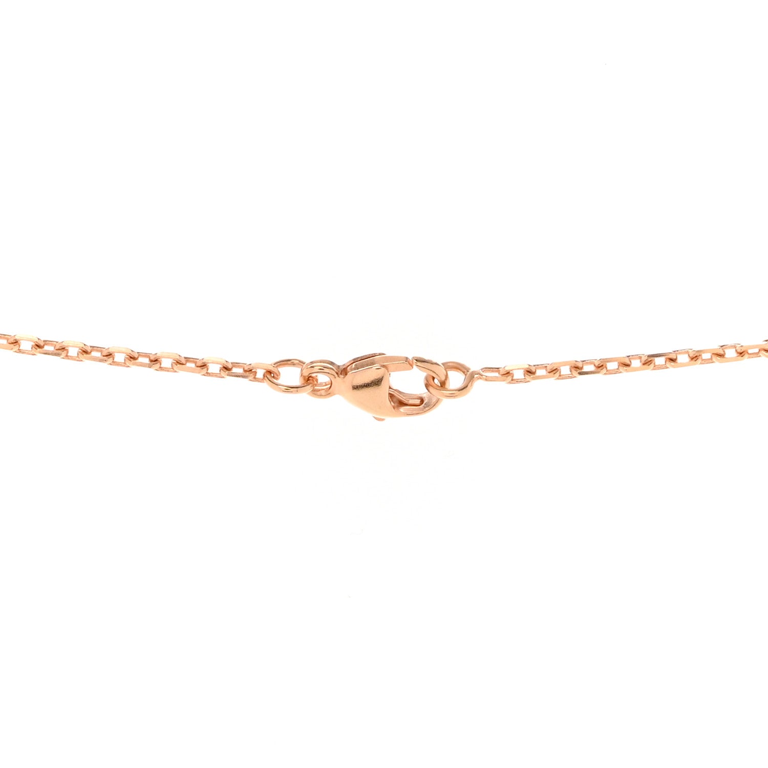Hermes Lacquered Rose Gold Mini Pop H Pendant Necklace Orange 7 of 8