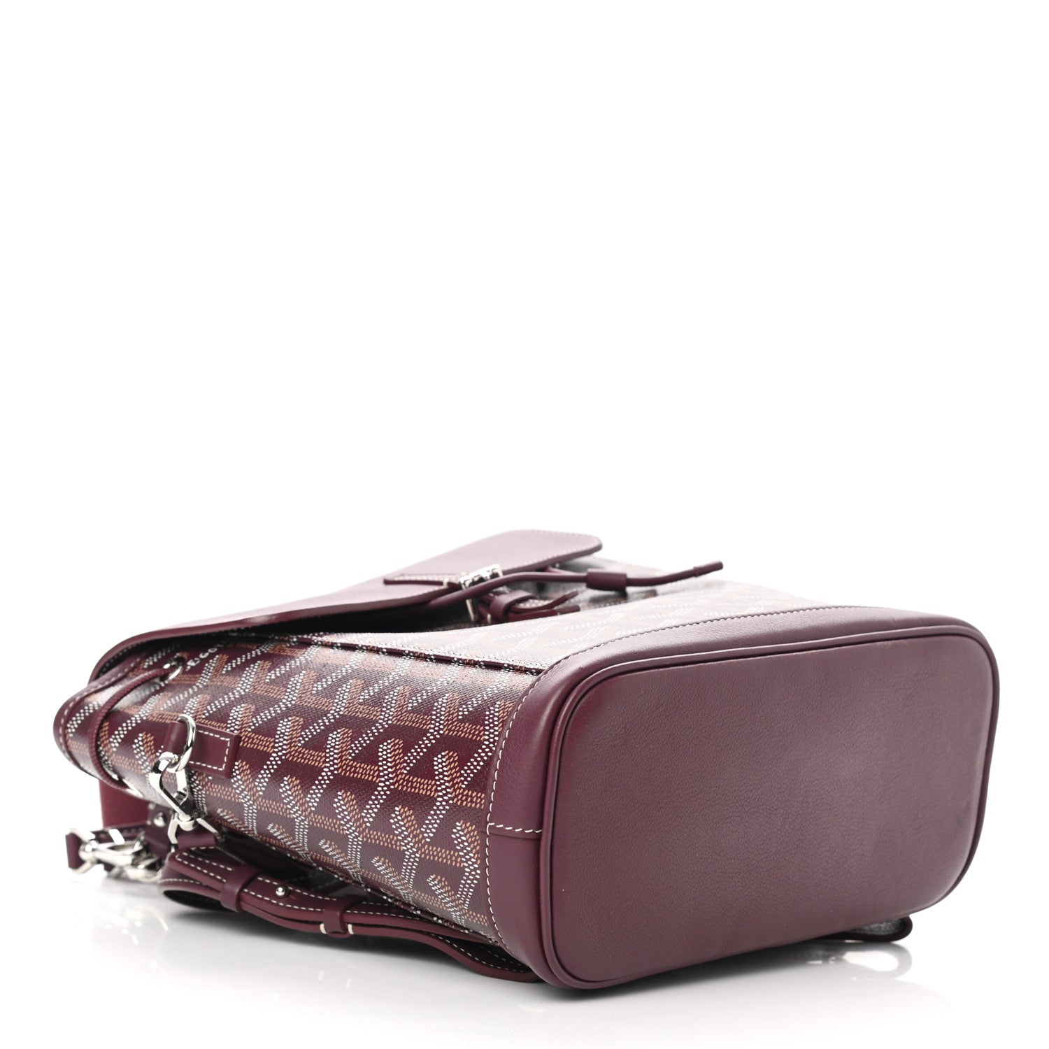 Goyard Goyardine Calfskin Mini Alpin Backpack Bordeaux 4 of 12