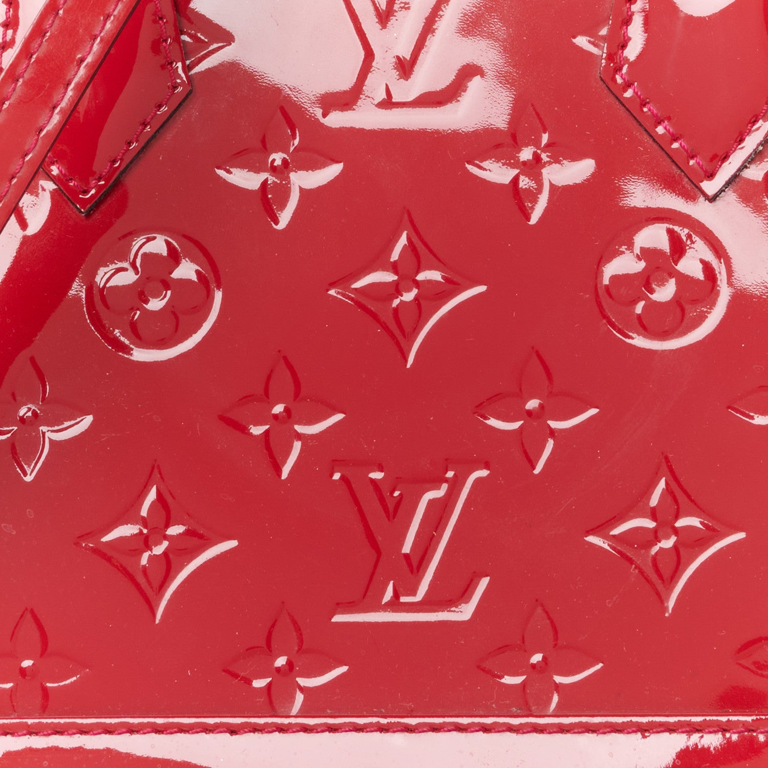 Louis Vuitton Vernis Alma BB Rose Indien 8 of 10