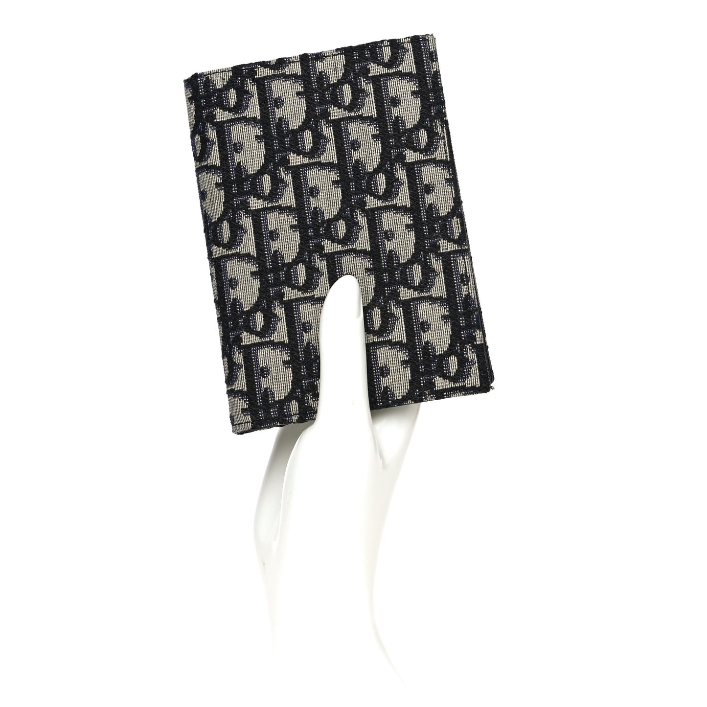 Oblique Bi-Fold Card Holder Blue