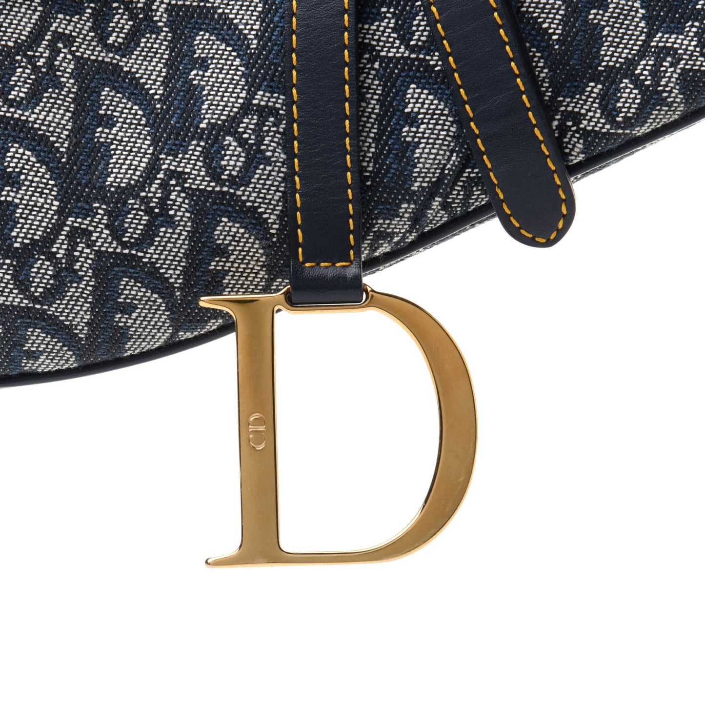 Monogram Saddle Bag Blue