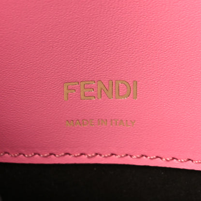 Fendi Vitello King Mini Flat Baguette Pink 6 of 11