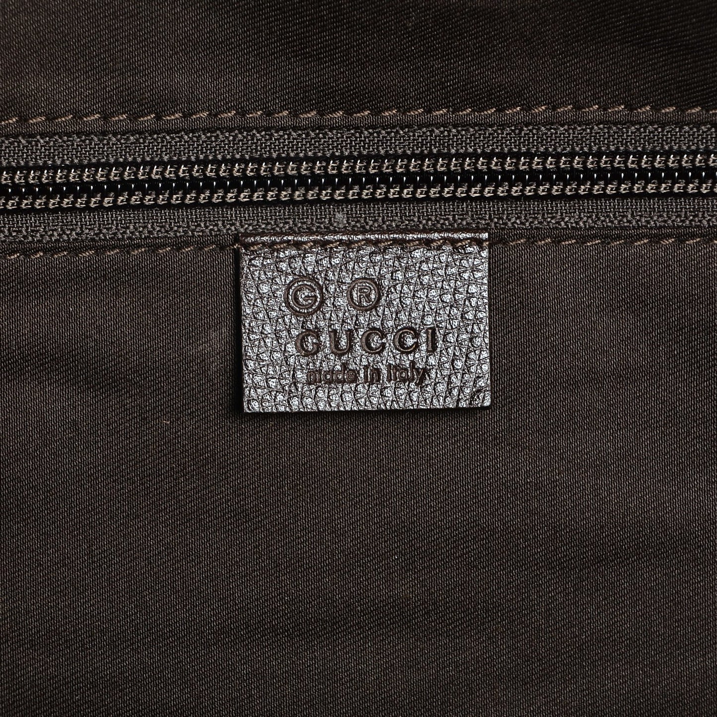 Denim Monogram Large Carry On Duffle Dark Brown