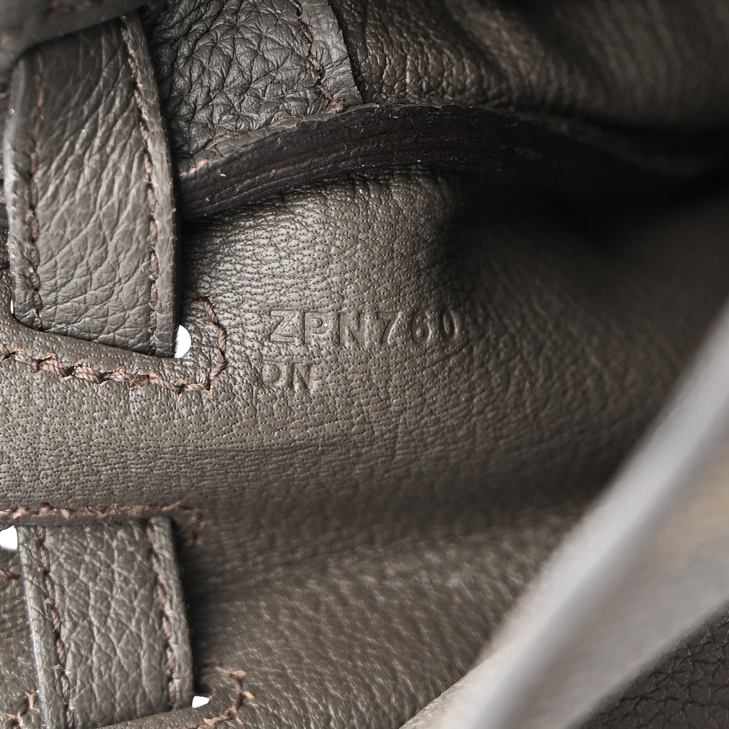 Hermes Togo Kelly Retourne 25 Etain 7 of 12