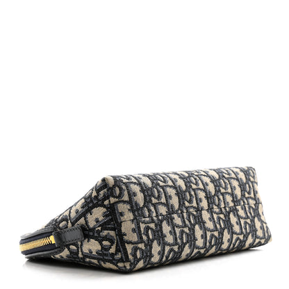 Christian Dior Oblique Montaigne 30 Pouch Blue 4 of 7