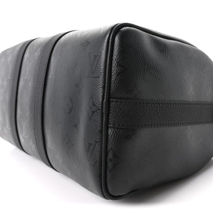 Louis Vuitton Monogram Eclipse Reverse Keepall Bandouliere 35 9 of 9