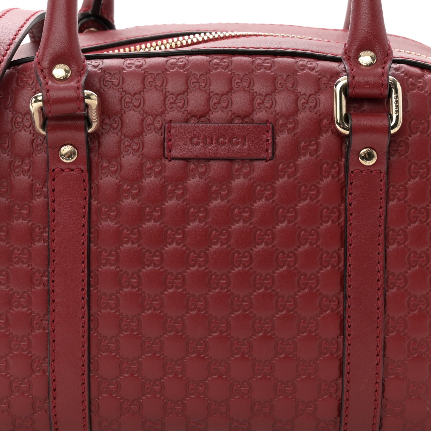 Microguccissima Small Crossbody Bag Rosso
