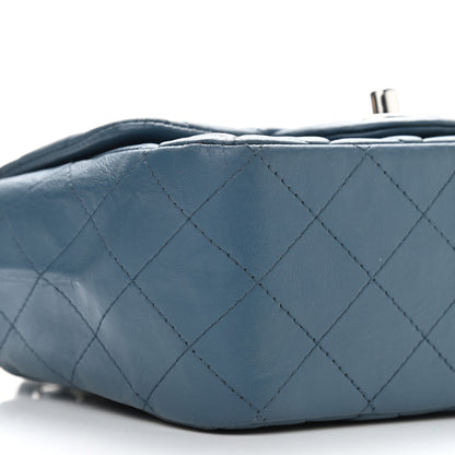 Chanel Lambskin Quilted Mini Square Flap Blue 8 of 11