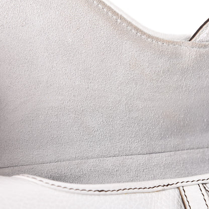 Christian Dior Calfskin Saddle Bag White 15 of 19