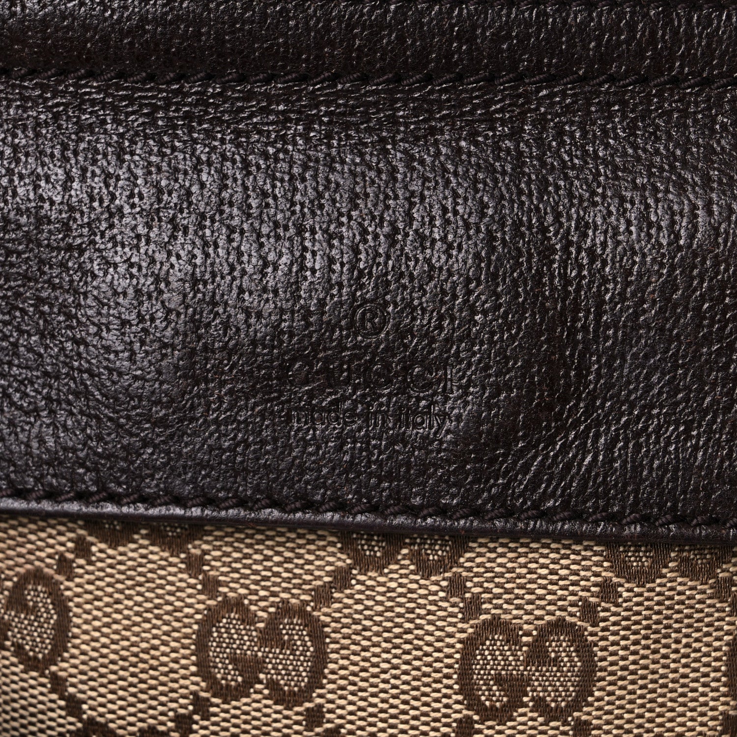 Gucci GG Monogram Web Double Pocket Belt Bag Dark Brown 26 of 29