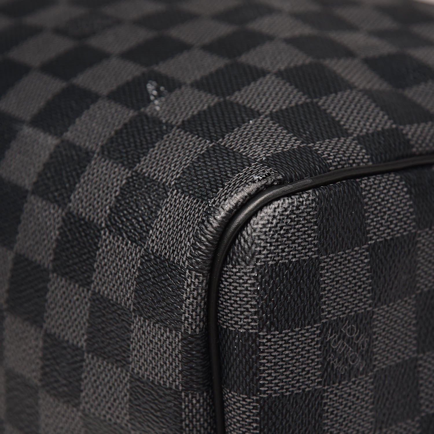 Louis Vuitton Damier Graphite Keepall Bandouliere 55 19 of 21